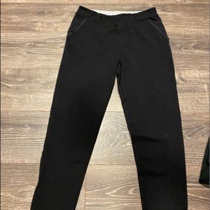 Black lululemon joggers